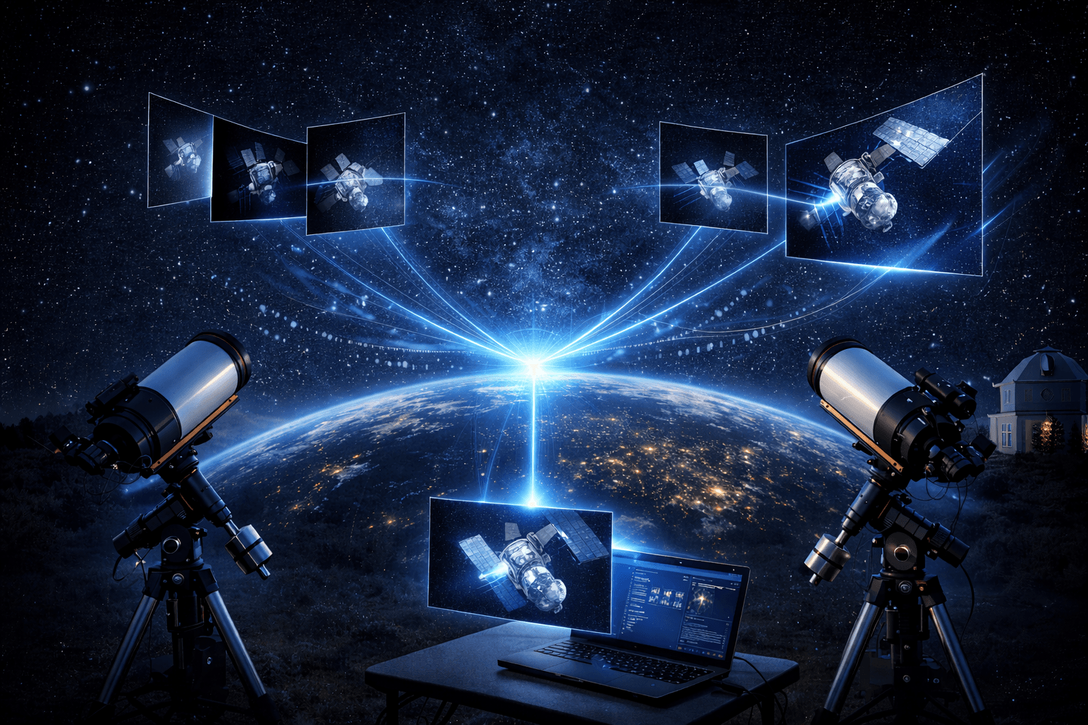 Coordinated super-resolution and space-time fusion